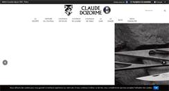 Desktop Screenshot of dozorme-claude.fr